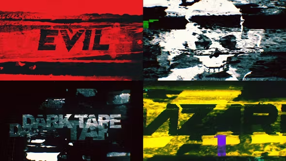 Videohive Dark Tape Title Opener 25443054 1 Videohive Dark Tape Title Opener 25443054