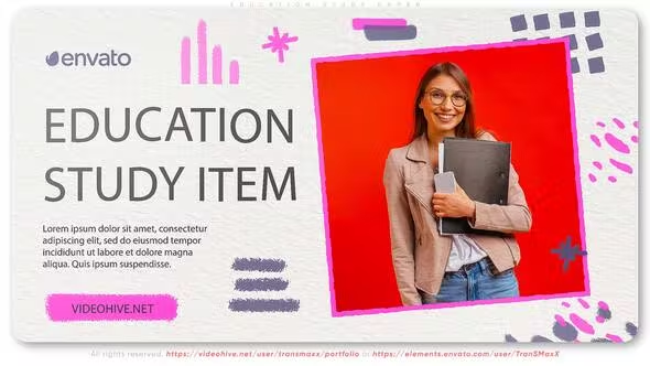 Videohive Education Study Paper 38075696 1 Videohive Education Study Paper 38075696