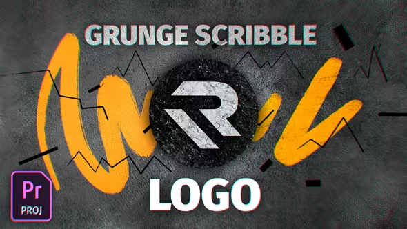 Videohive Grunge Scribble Logo 27541437 1 Videohive Grunge Scribble Logo 27541437