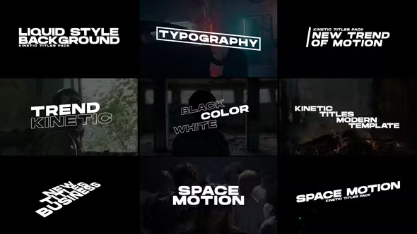 Videohive Kinetic Titles | After Effects 38214997 1 Videohive Kinetic Titles | After Effects 38214997