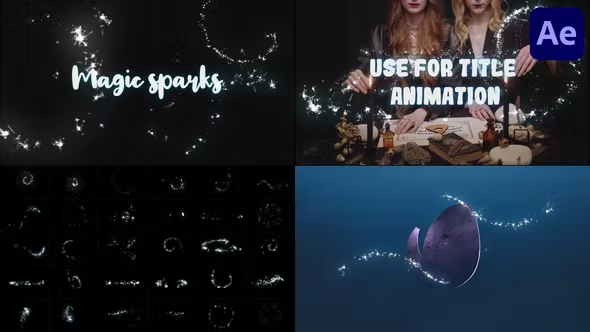 Videohive Magic Sparks Pack for After Effects 38161807 1 Videohive Magic Sparks Pack for After Effects 38161807