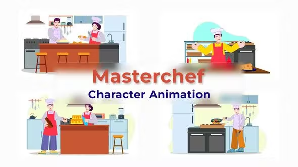 Videohive Masterchef Cooking Animation Scene 02 38195191 1 Videohive Masterchef Cooking Animation Scene 02 38195191