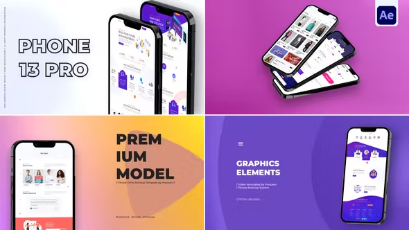 Videohive Phone Mockup 13 Pro 38230851 1 Videohive Phone Mockup 13 Pro 38230851