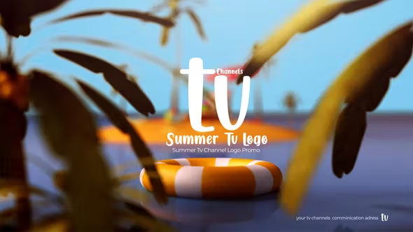 Videohive Summer Tv Logo 38340906 1 Videohive Summer Tv Logo 38340906
