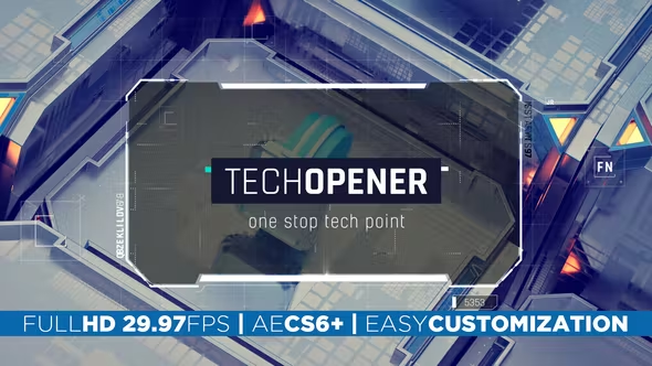 Videohive Tech Opener 25722794 1 Videohive Tech Opener 25722794