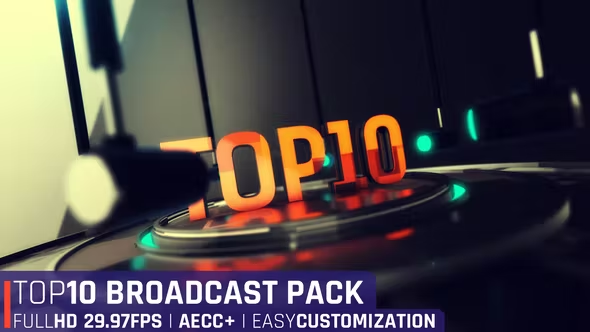 Videohive Top10 Broadcast Pack 33635464 1 Videohive Top10 Broadcast Pack 33635464