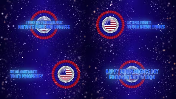 Videohive USA July 4th Independence Day Titles 38314625 1 Videohive USA July 4th Independence Day Titles 38314625