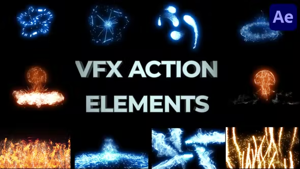 Videohive VFX Action Elements And Transitions for After Effects 38106236 1 Videohive VFX Action Elements And Transitions for After Effects 38106236