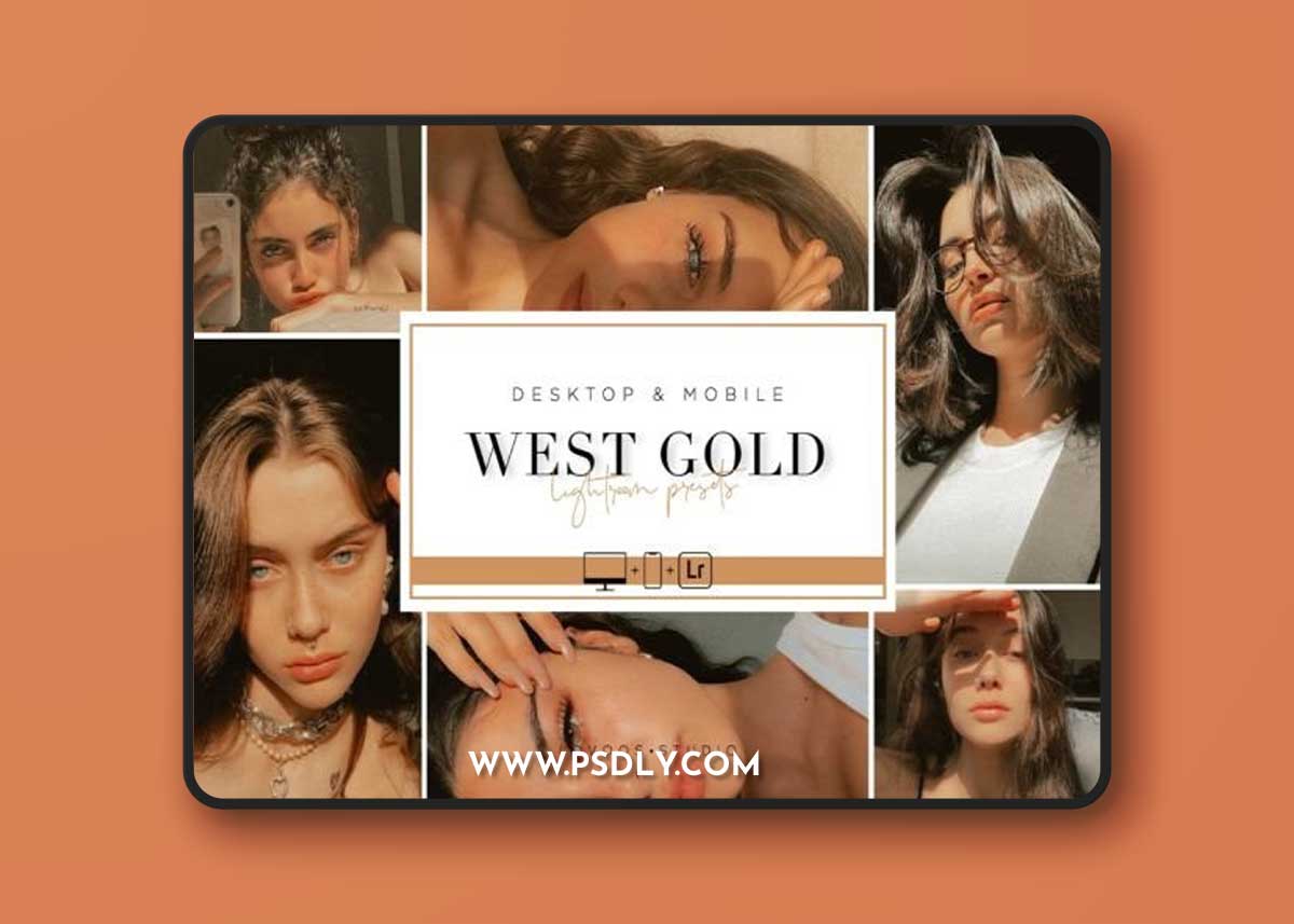 WEST GOLD - Lightroom Presets 1 WEST GOLD - Lightroom Presets
