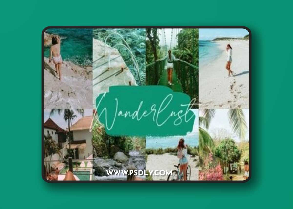 Wanderlus Lightroom Presets 1 Wanderlus Lightroom Presets