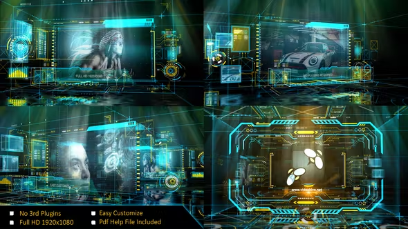 Videohive Holographic Opener 26892933 1 Videohive Holographic Opener 26892933