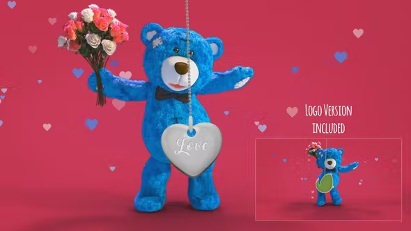 Videohive Valentine Bear Dance 30142982 1 Videohive Valentine Bear Dance 30142982