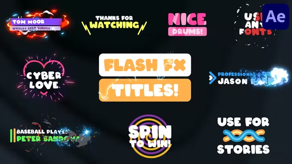Videohive Flash FX Titles | After Effects 38412747 1 Videohive Flash FX Titles | After Effects 38412747