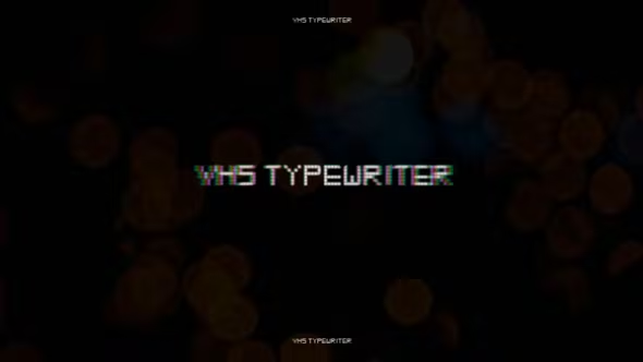 Videohive VHS Typewriter Titles 38303726 1 Videohive VHS Typewriter Titles 38303726