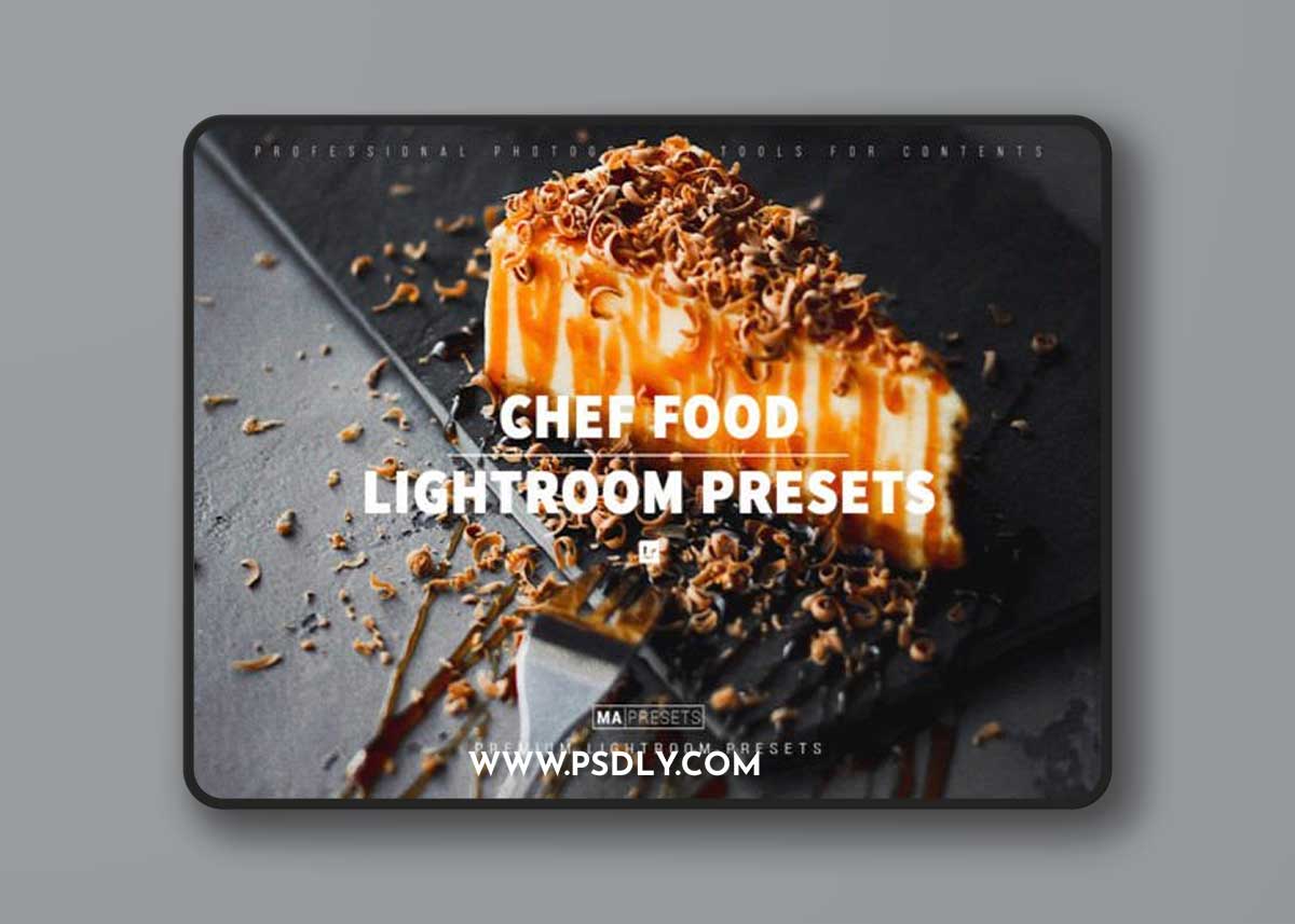 10 CHEF FOOD Lightroom Presets 1 10 CHEF FOOD Lightroom Presets