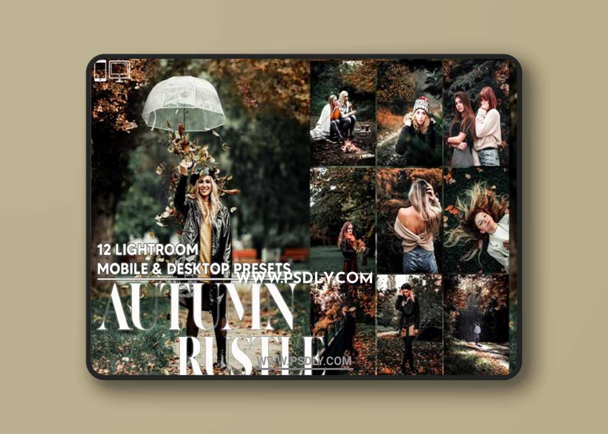 12 Autumn Rustle Lightroom Presets 1 12 Autumn Rustle Lightroom Presets