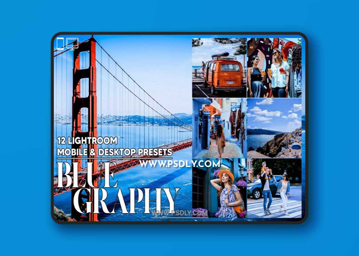 12 Blue Graphy Lightroom Presets 1 12 Blue Graphy Lightroom Presets
