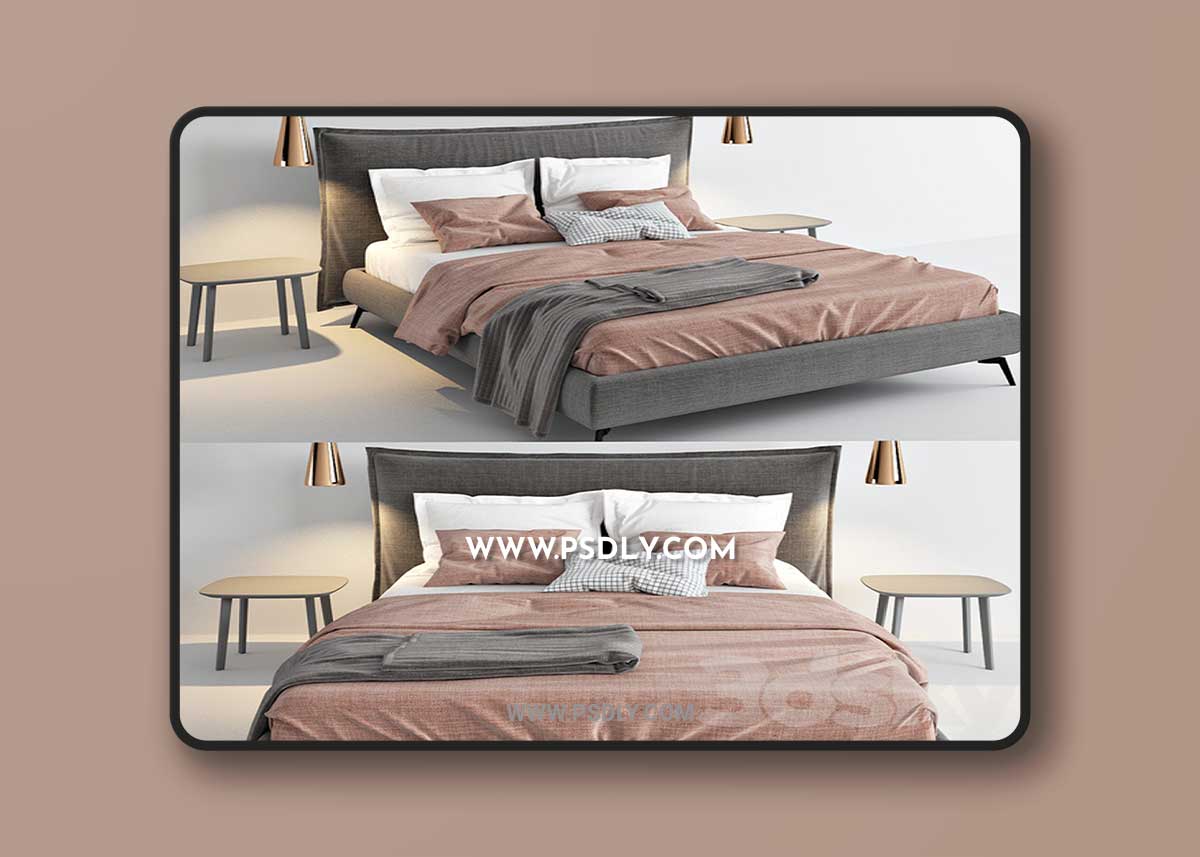 Bed Alf daFre Francis 3D Model 1 Bed Alf daFre Francis 3D Model