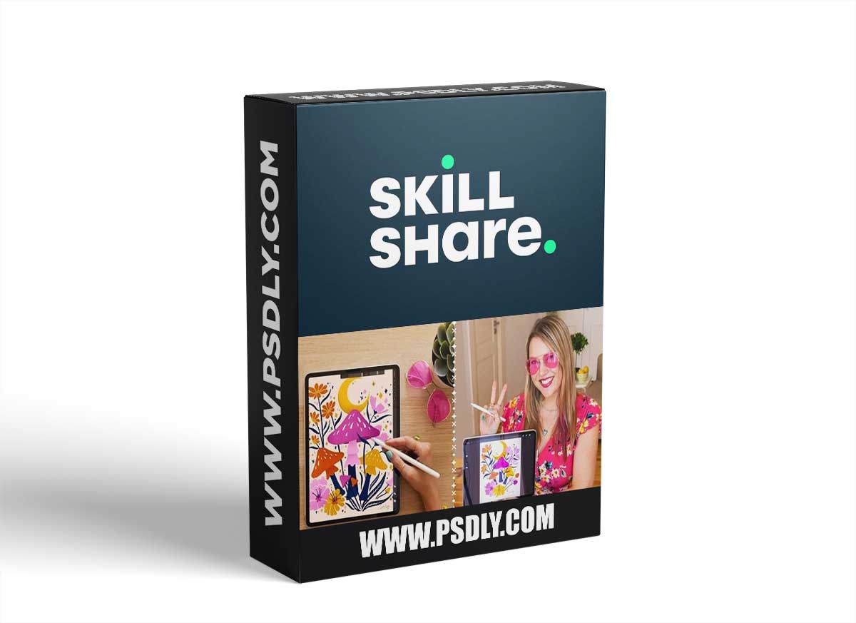 Blooms & Shrooms: Draw Fun & Funky Art in Procreate 1 Blooms & Shrooms: Draw Fun & Funky Art in Procreate