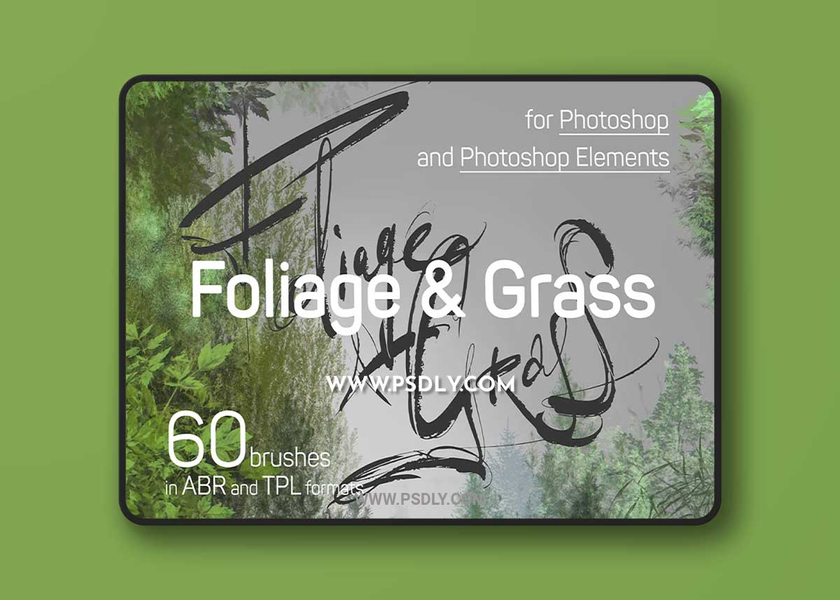 CreativeMarket - 60 Photoshop Foliage & Grass brushes 3502219 1 CreativeMarket - 60 Photoshop Foliage & Grass brushes 3502219