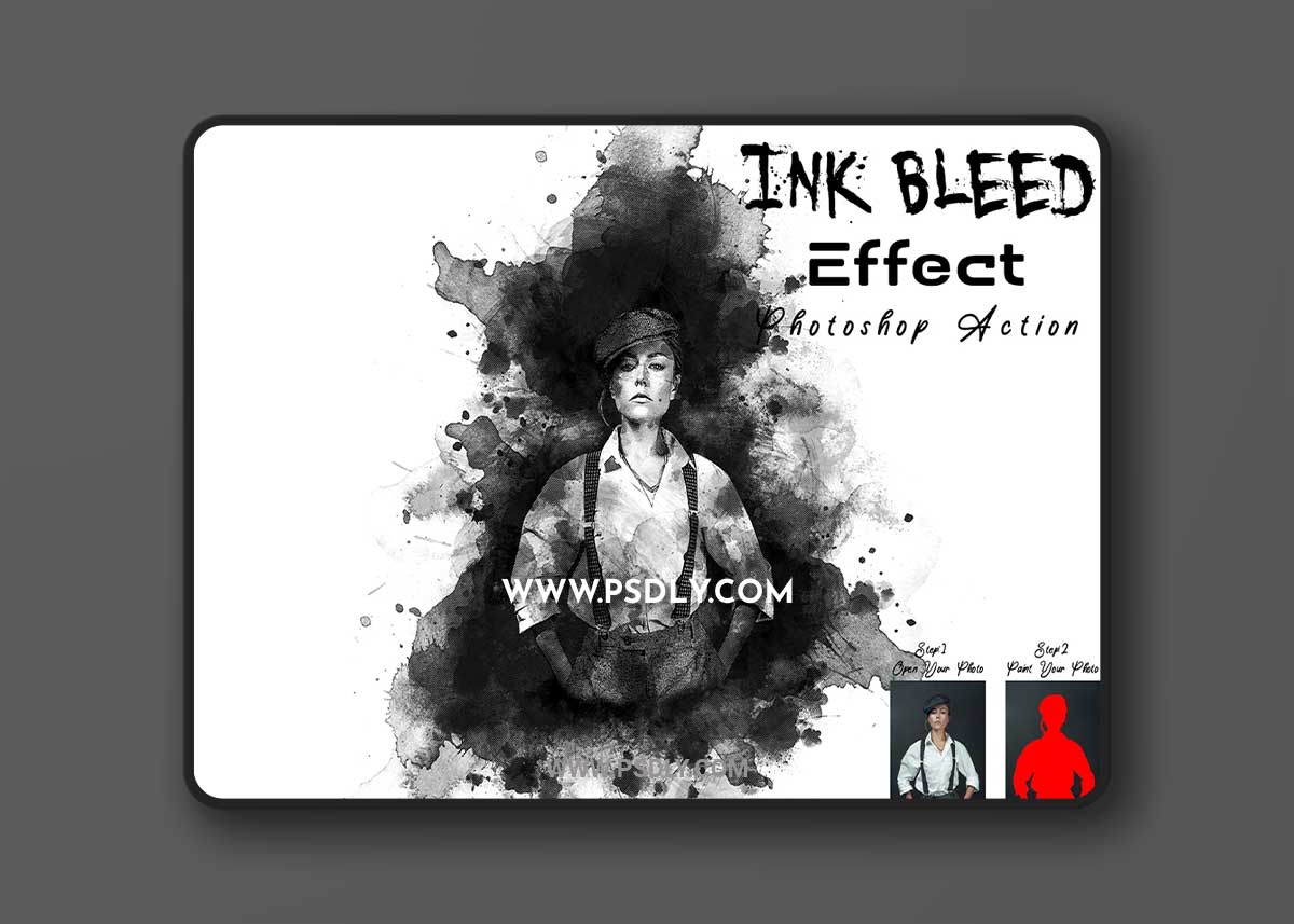 CreativeMarket - Ink Bleed Effect Photoshop Action 7446646 1 CreativeMarket - Ink Bleed Effect Photoshop Action 7446646