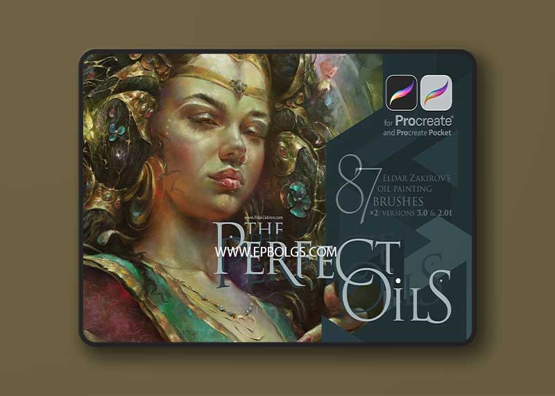 CreativeMarket - Perfect OILS: 87+ brushes 4PROCREATE 6441075 1 CreativeMarket - Perfect OILS: 87+ brushes 4PROCREATE 6441075