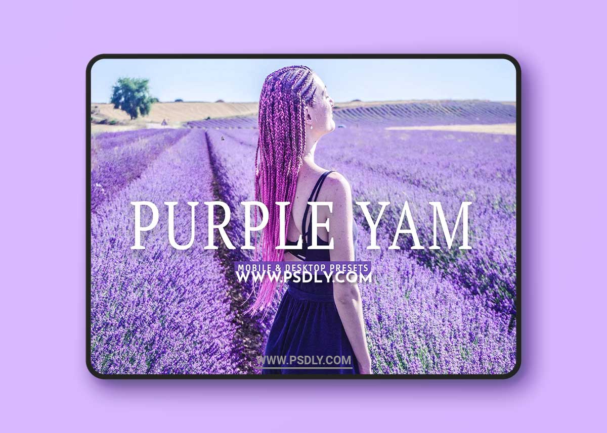 CreativeMarket - Purple Yam Pro Lightroom Presets 7382520 1 CreativeMarket - Purple Yam Pro Lightroom Presets 7382520