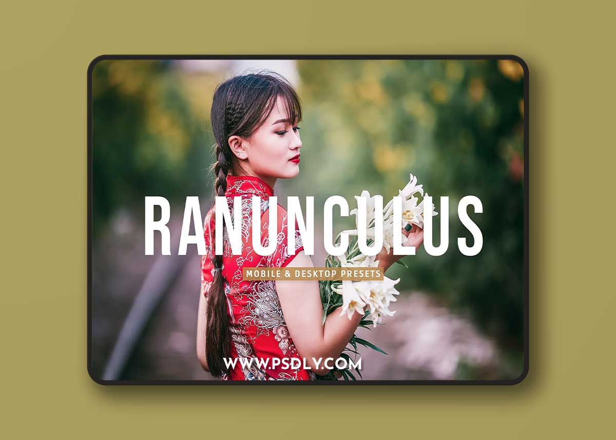CreativeMarket - Ranunculus Pro Lightroom Presets 7387215 1 CreativeMarket - Ranunculus Pro Lightroom Presets 7387215