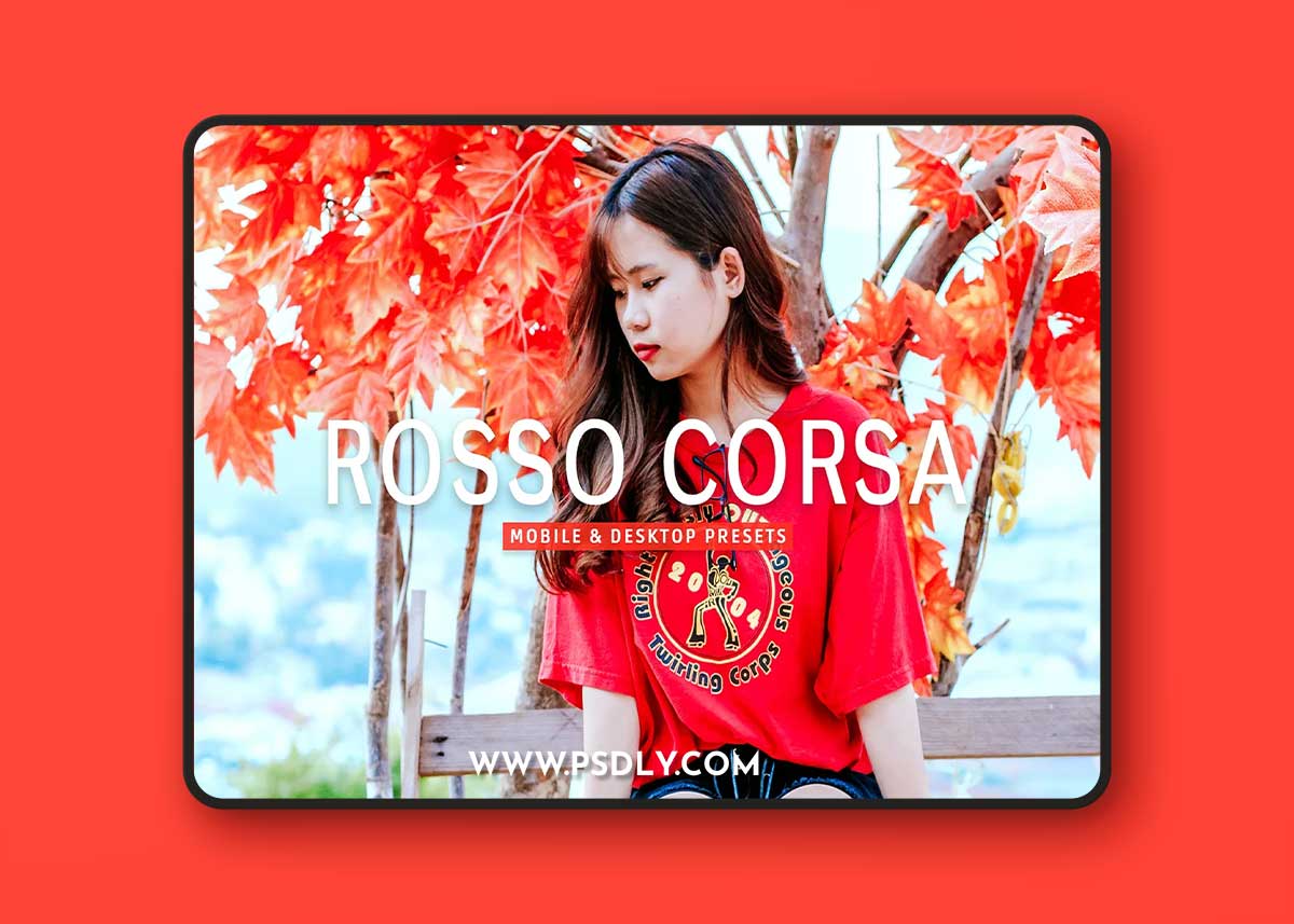 CreativeMarket - Rosso Corsa Pro Lightroom Presets 7387219 1 CreativeMarket - Rosso Corsa Pro Lightroom Presets 7387219
