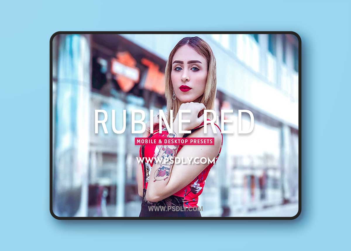 CreativeMarket - Rubine Red Pro Lightroom Presets 7387221 1 CreativeMarket - Rubine Red Pro Lightroom Presets 7387221