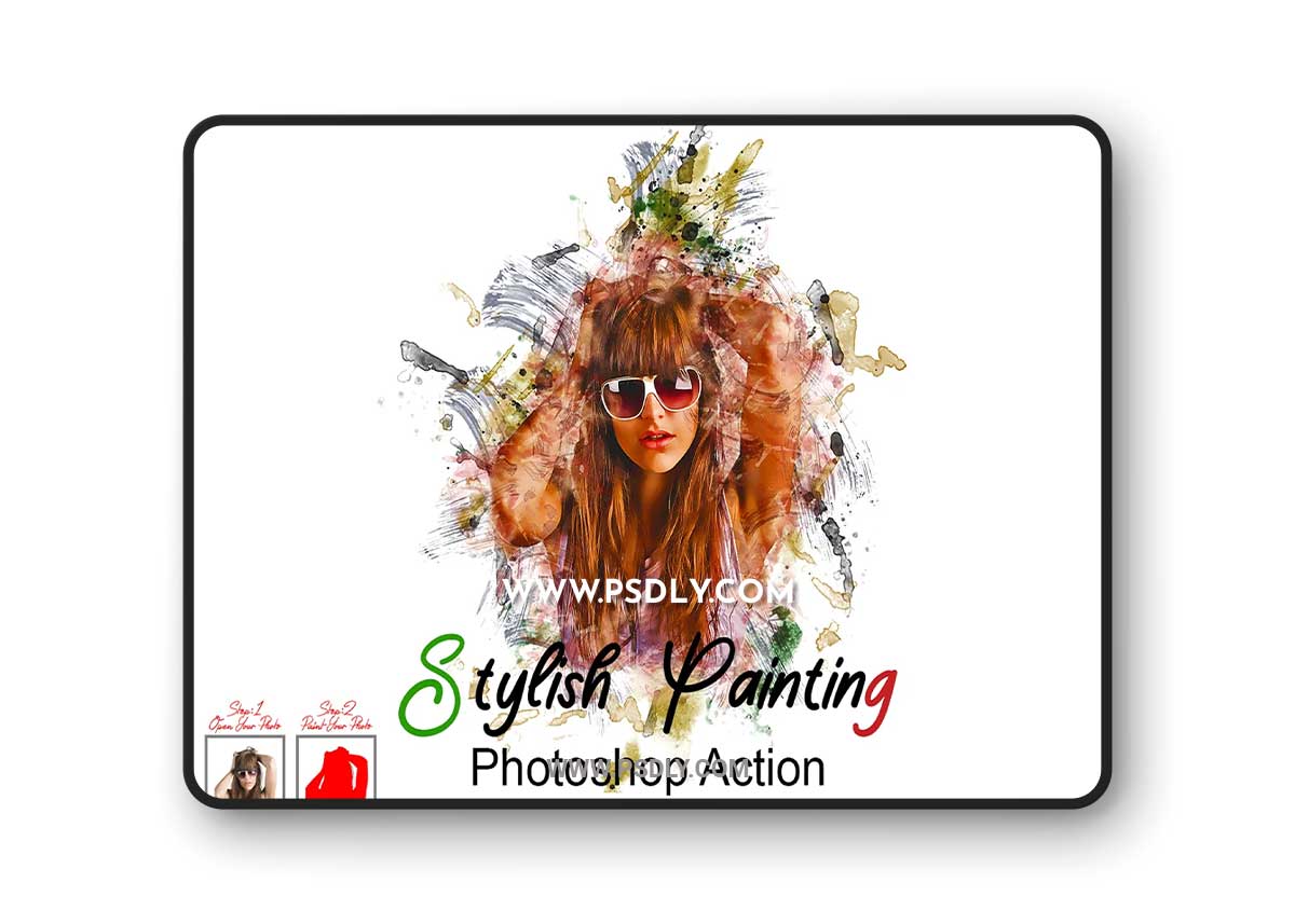 CreativeMarket - Stylish Painting Photoshop Action 7404538 1 CreativeMarket - Stylish Painting Photoshop Action 7404538