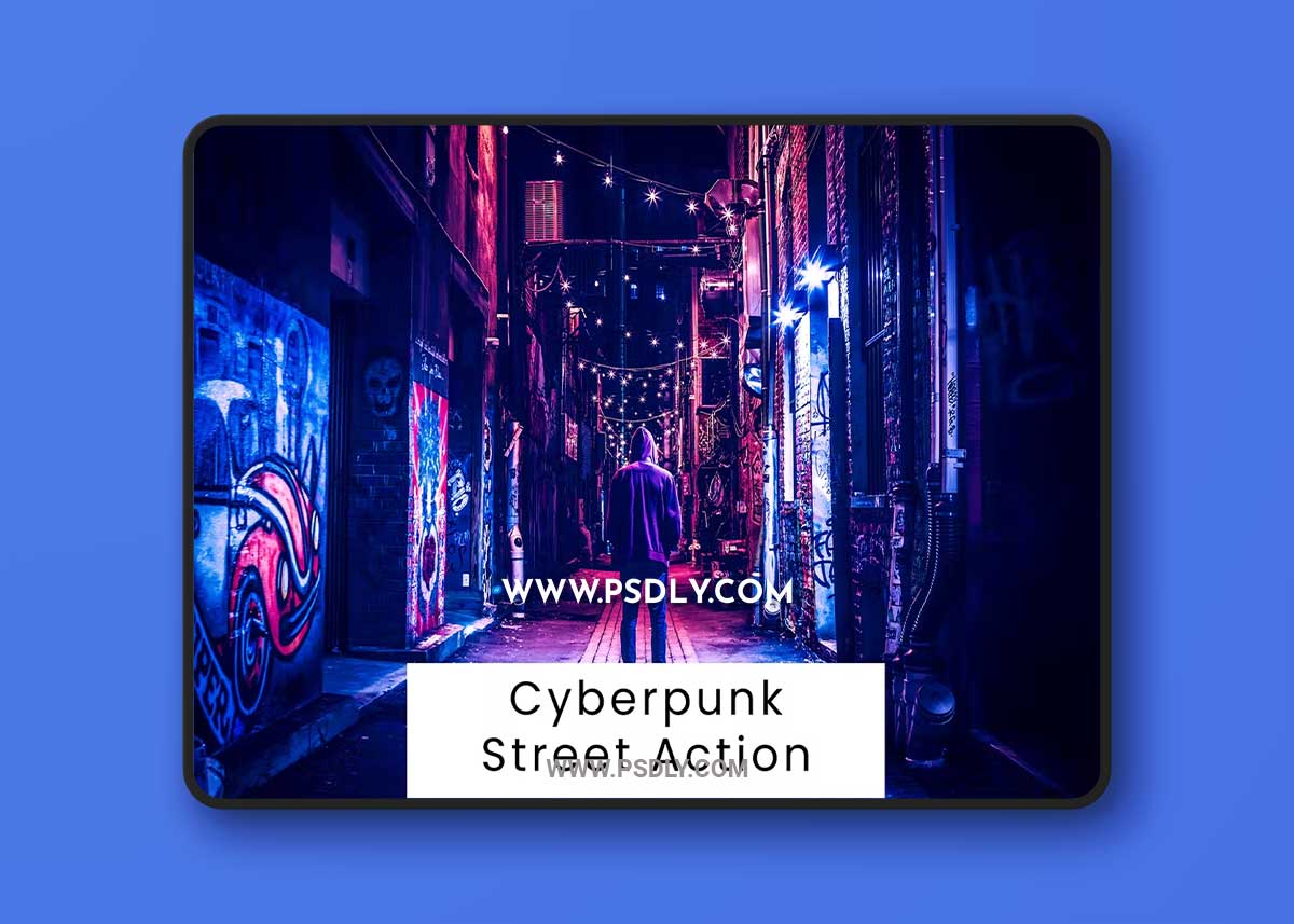 Cyberpunk Street Action NZA9EWB 1 Cyberpunk Street Action NZA9EWB