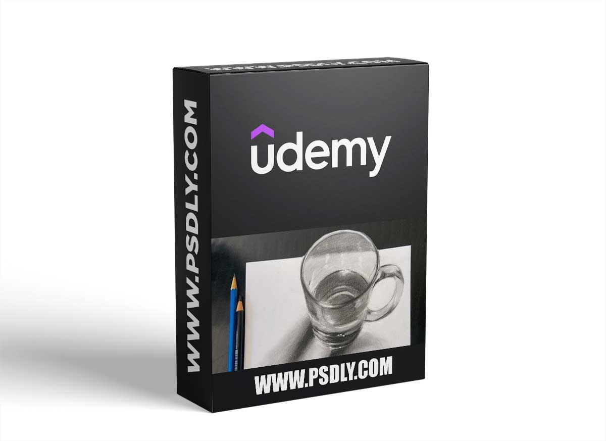 Draw A Realistic 3D Glass Mug With A Professional Painter 1 Draw A Realistic 3D Glass Mug With A Professional Painter