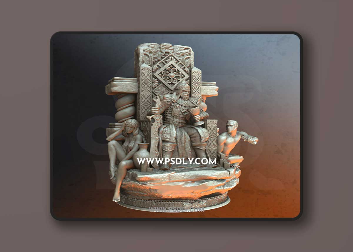 The Great Sultan Hakim 3D Print Model 1 The Great Sultan Hakim 3D Print Model