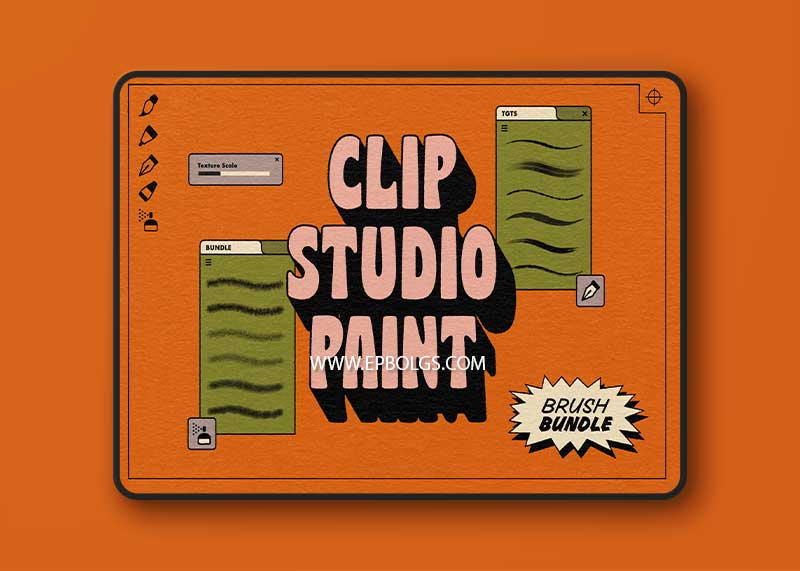 True Grit Texture Supply – Clips Studio Brush Bundle V3 1 True Grit Texture Supply – Clips Studio Brush Bundle V3