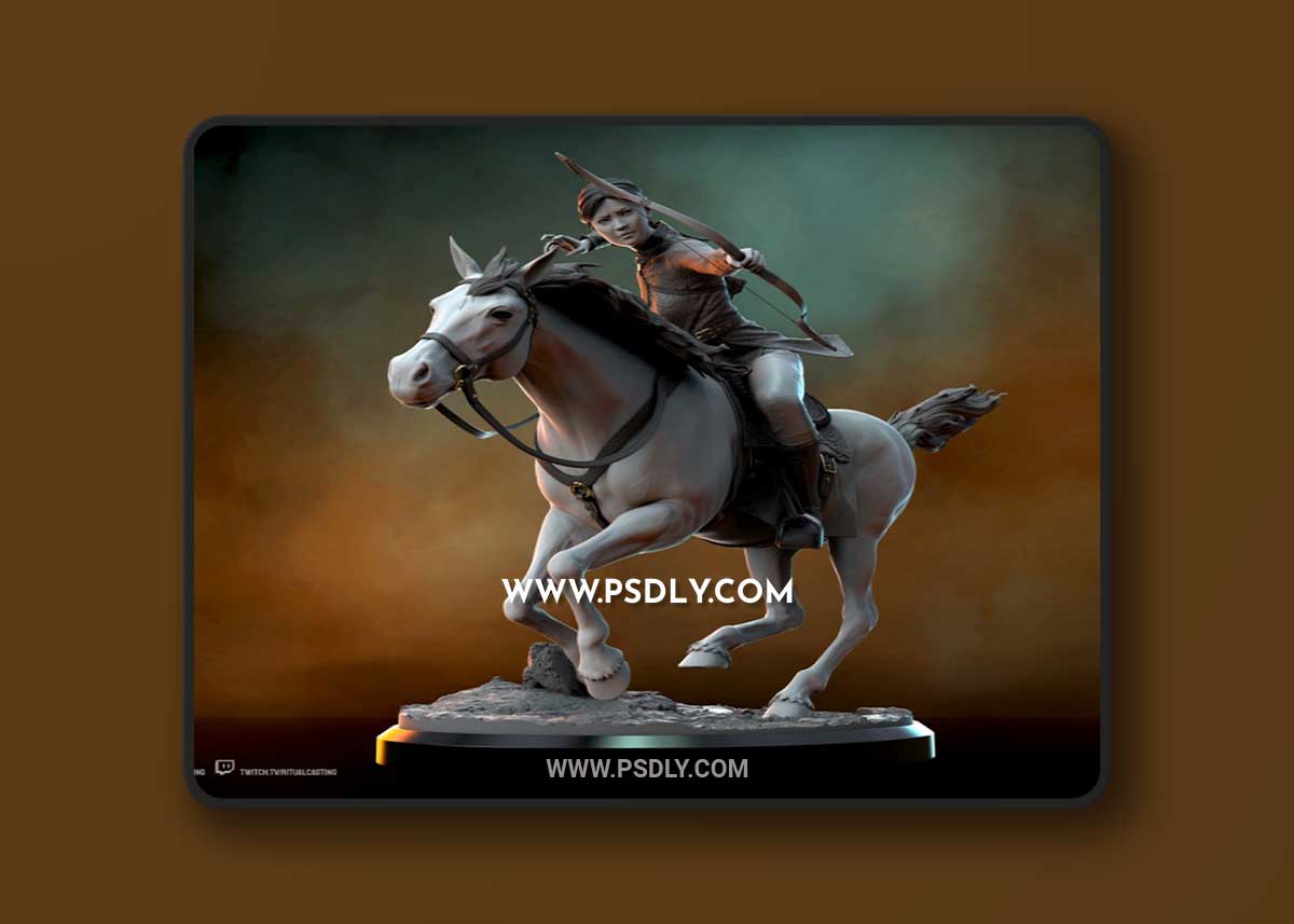 Tuya - Queen of the Plains 3D Print 1 Tuya - Queen of the Plains 3D Print