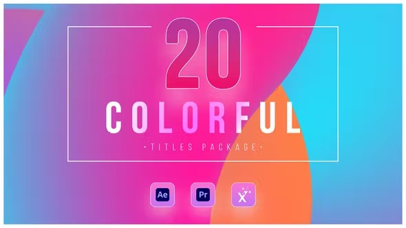 Videohive 20 Colorful Titles (Drag-Drop Features) 38874580 1 Videohive 20 Colorful Titles (Drag-Drop Features) 38874580
