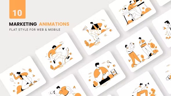 Videohive Business Maketing Animations - Flat Concept 38881518 1 Videohive Business Maketing Animations - Flat Concept 38881518
