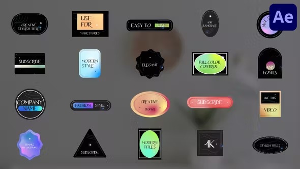 Videohive Creative Stylish Titles for After Effects 38599545 1 Videohive Creative Stylish Titles for After Effects 38599545