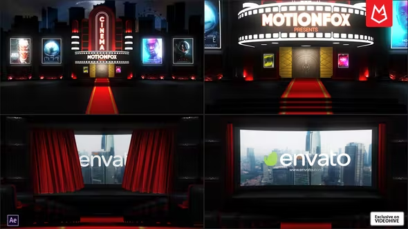 Videohive Curtain Cinema Logo Intro Reveal 38482900 1 Videohive Curtain Cinema Logo Intro Reveal 38482900