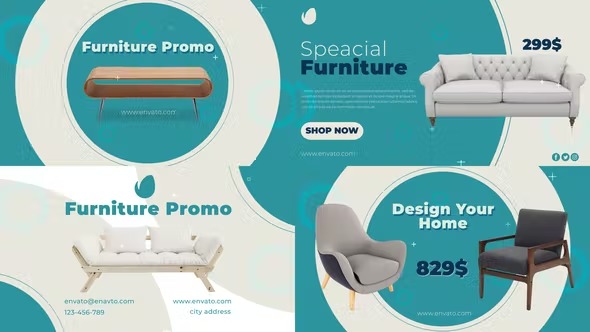 Videohive Furniture Architecture Promo 38661450 1 Videohive Furniture Architecture Promo 38661450