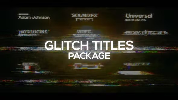 Videohive - Glitch Titles Package - 38704212 1 Videohive - Glitch Titles Package - 38704212