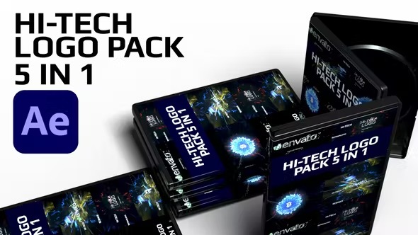 Videohive - Hi Tech Logo Pack - 5 In 1 - 38455965 1 Videohive - Hi Tech Logo Pack - 5 In 1 - 38455965