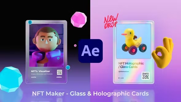 Videohive NFT Cards Maker 38911150 1 Videohive NFT Cards Maker 38911150
