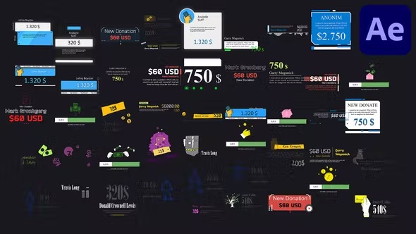Videohive - Streamer Pack - Donations, Banners, Countdowns, Links - 38726217 1 Videohive - Streamer Pack - Donations, Banners, Countdowns, Links - 38726217