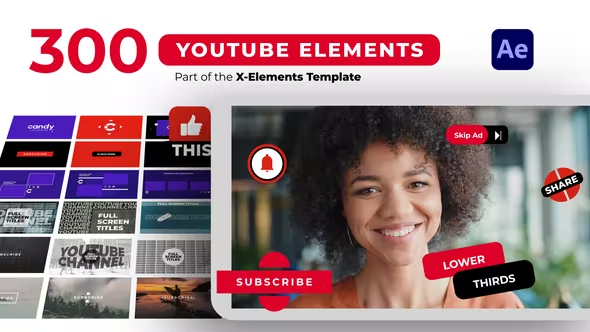 Videohive Youtube Elements | After Effects 38506730 1 Videohive Youtube Elements | After Effects 38506730