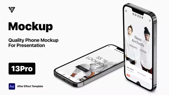 Videohive - Phone Mockup | 13 Pro v2 - 34953730 1 Videohive - Phone Mockup | 13 Pro v2 - 34953730