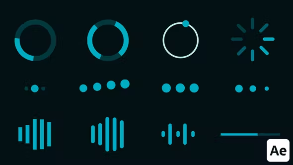 Videohive Spinners & Loading Indicators 38466054 1 Videohive Spinners & Loading Indicators 38466054