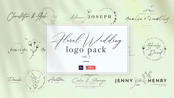 Videohive Floral Wedding Logo Vol. 3 38529757 1 Videohive Floral Wedding Logo Vol. 3 38529757