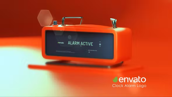 Videohive Clock Alarm Logo 38514150 1 Videohive Clock Alarm Logo 38514150